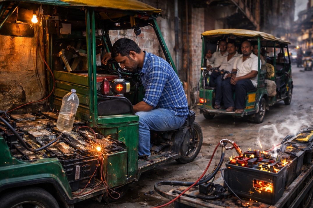 6 Common Mistakes That Reduce E-Rickshaw Battery Life