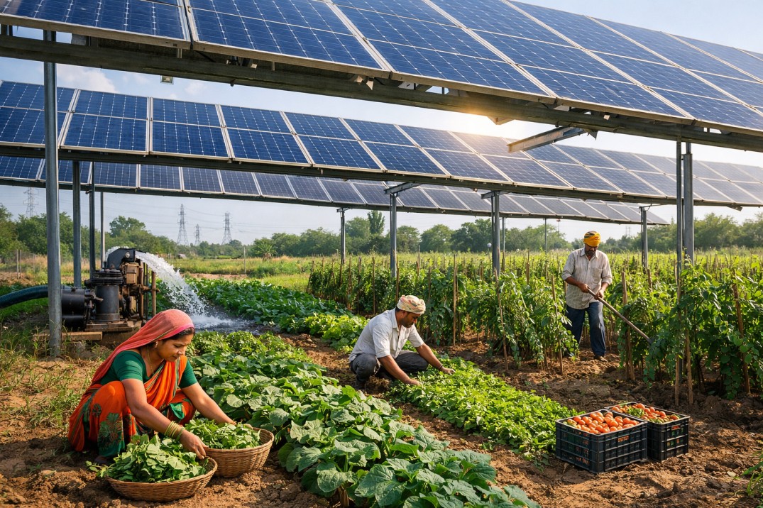 Agrivoltaics: Farming and Solar Power Together